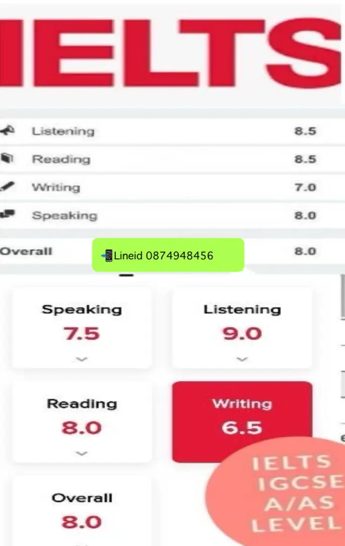 IELTS Score 8.0